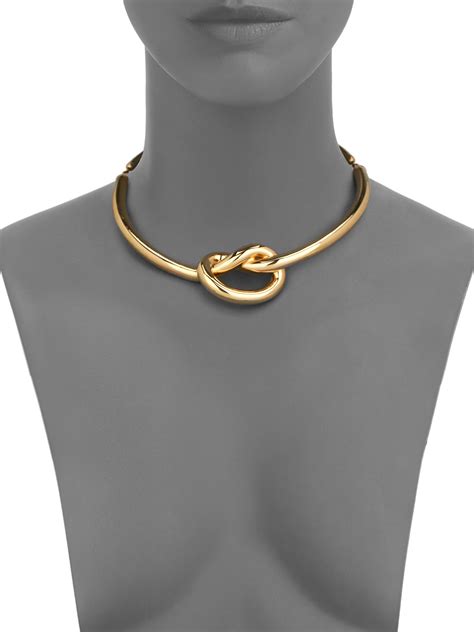 michael kors gold tone open end collar necklace|Michael Kors Necklaces .